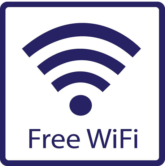 Pictogrammes de signalisation de bâtiment "Free Wifi " 5-30 cm ES-PIKTO5260-44