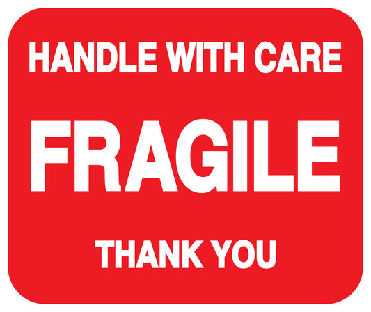 Frêle - Étiquette fragile 'Fragile Merci de Manipuler avec Précaution' EW-FRAGILE-H-10000-0-14