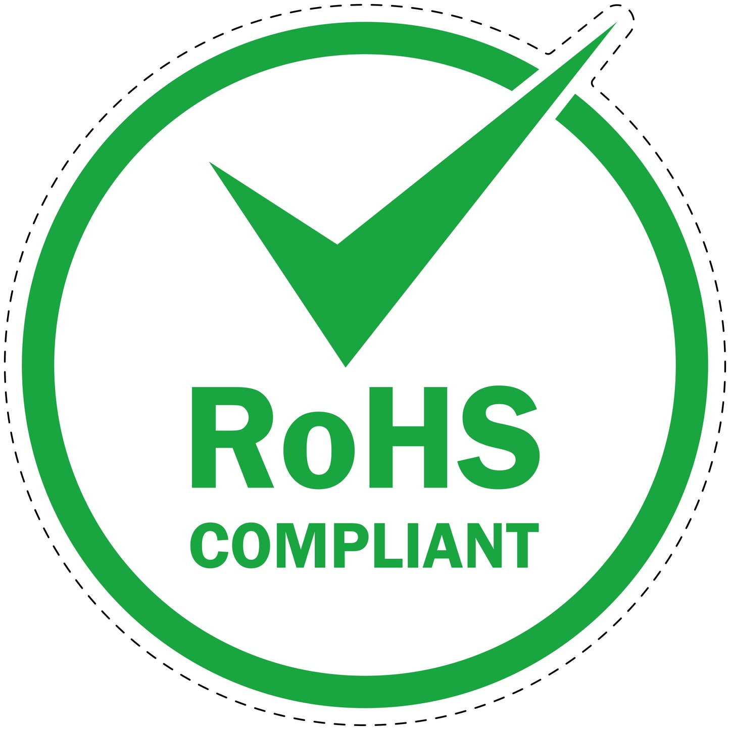 100 plaques d'immatriculation RoHS pour appareils électriques EW-ROHS-10000