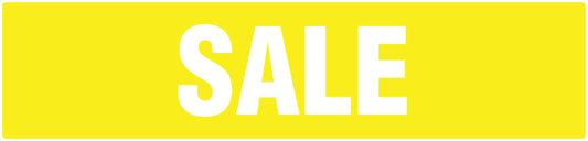 Autocollant promotionnel rectangulaire "Sale" 10-60 cm EW-SALE-1000-RE-50x12-3-0